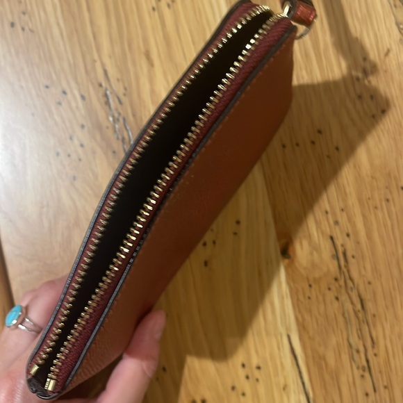 Host Pick!! Coach red wristlet - Picture 6 of 7